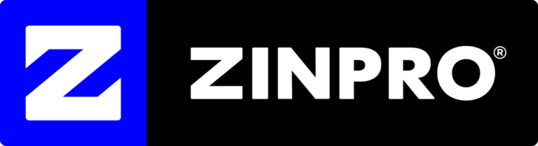Zinpro RGB Horiz BlueBadge BlackZinpro Saras MacBook Pro 1024x279 1 768x209
